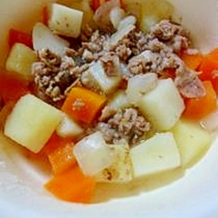 野菜と牛肉の煮込み 離乳食後期 レシピ 作り方 By Bebeko611 楽天レシピ